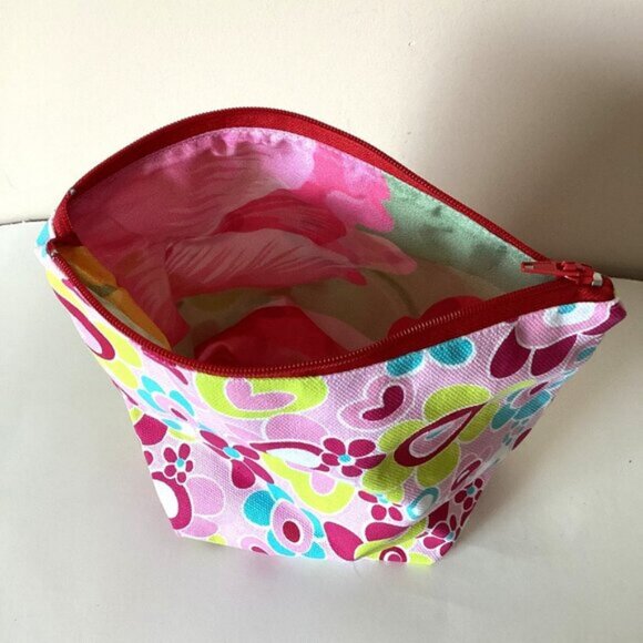 Handmade Curling Iron Holder Makeup / Cosmetic Bag 2 Scrunchies Sunglass Case - Picture 7 of 8
